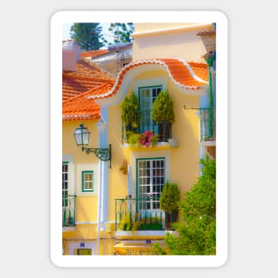 belém beauty. Portuguese typical House Sticker